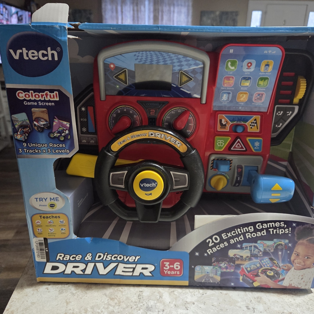 VTech Race & Discover Driver Toy